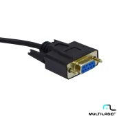 ADAPTADOR PARA ANTENA | SINTONIZADOR MULTILASER LT020 LT24 32 E 43 CONECTOR VGA 9 PINOS | ORIGINAL
