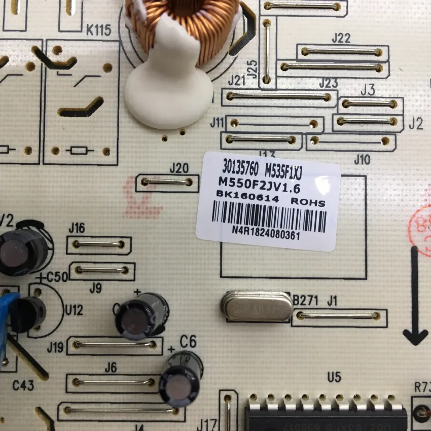 PLACA PARA AR-CONDICIONADO ELECTROLUX TI09F TI07F TI12F VI09F GRJ535-A V2 30135760