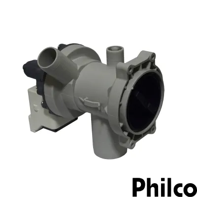 BOMBA DE DRENAGEM LAVA E SECA PHILCO 127V PLR10B PLR11B PLR12A PLR12B PLS12B PLS12T | NOVA