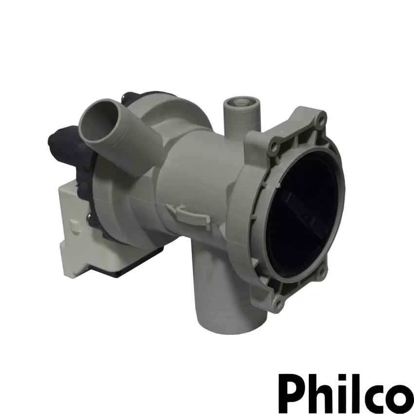 BOMBA DE DRENAGEM LAVA E SECA PHILCO 127V PLR10B PLR11B PLR12A PLR12B PLS12B PLS12T | NOVA