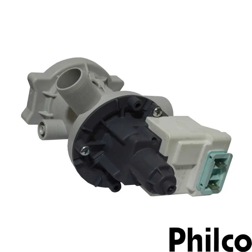 BOMBA DE DRENAGEM LAVA E SECA PHILCO 127V PLR10B PLR11B PLR12A PLR12B PLS12B PLS12T | NOVA