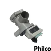 BOMBA DE DRENAGEM LAVA E SECA PHILCO 127V PLR10B PLR11B PLR12A PLR12B PLS12B PLS12T | NOVA