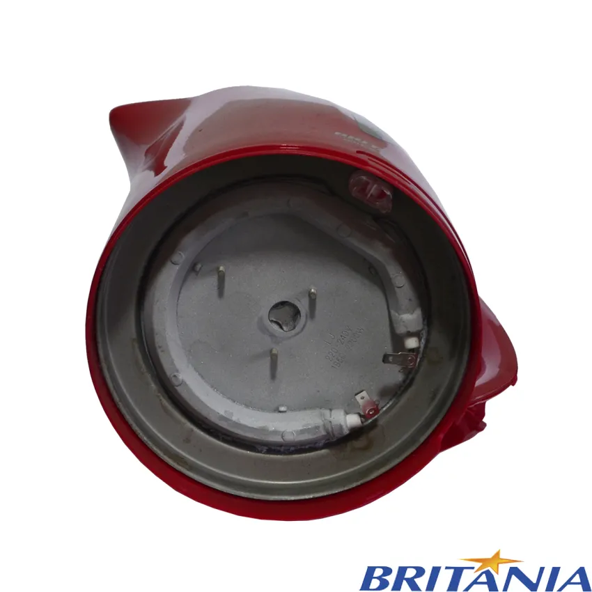 RESISTÊNCIA CHALEIRA ELÉTRICA BRITÂNIA 1,7L 220V 2200W VERMELHO | ORIGINAL