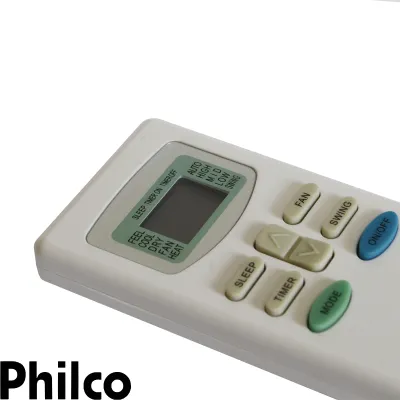 CONTROLE REMOTO AR CONDICIONADO PHILCO CRA01 PH7000F PH9000F PH12000F PH18000F PH24000F PH12000QFM | ORIGINAL