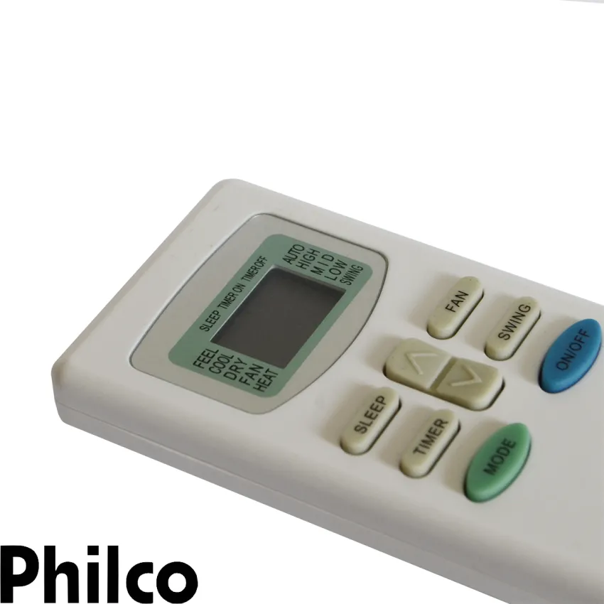 CONTROLE REMOTO AR CONDICIONADO PHILCO CRA01 PH7000F PH9000F PH12000F PH18000F PH24000F PH12000QFM | ORIGINAL