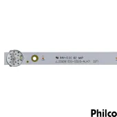 KIT BARRAMENTO PHILCO PTV32F10D JL.D32061330-032JS-M_V01 | 2 BARRAS 6 LEDS | ORIGINAL