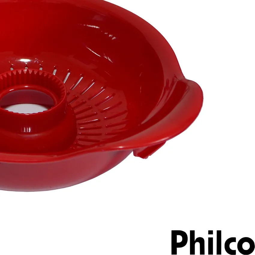 PENEIRA DO MULTIPROCESSADOR PHILCO ALL IN ONE PMP1500 | PMP1600 | BMP900P COR: VERMELHO | ORIGINAL