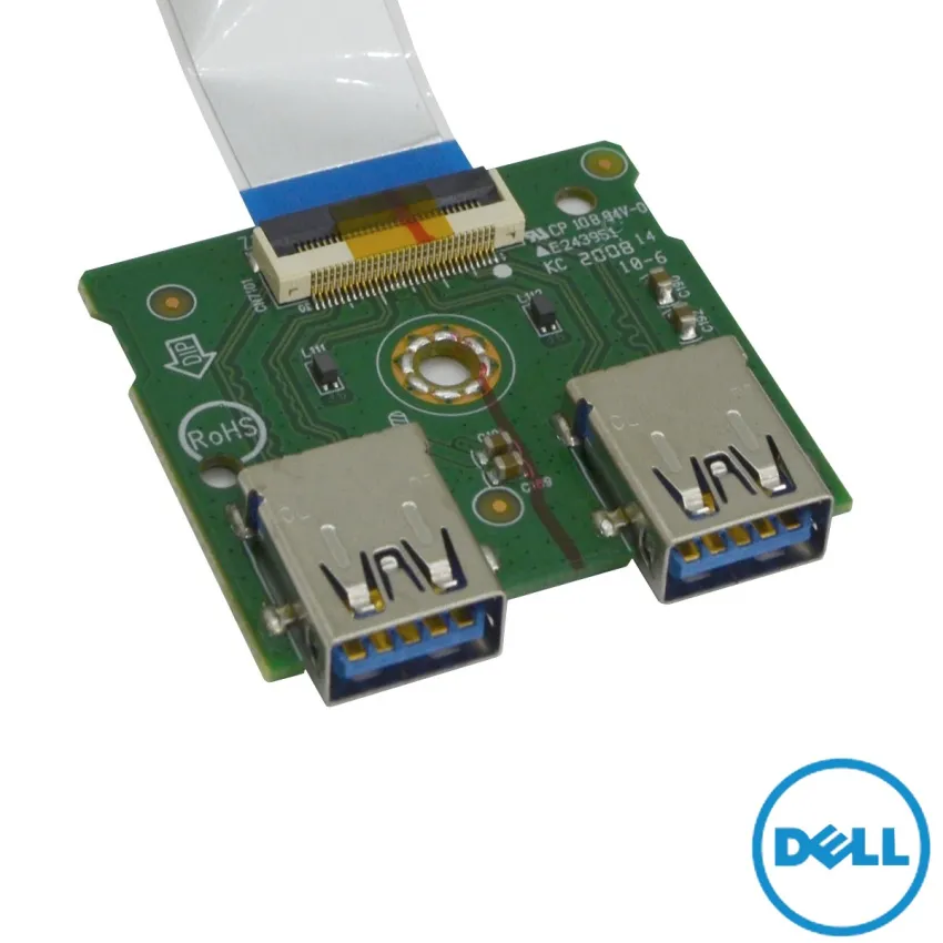 PLACA USB + CABO FLAT MONITOR DELL P2319H P2319HC 715G9655-T0C-000-0H4K