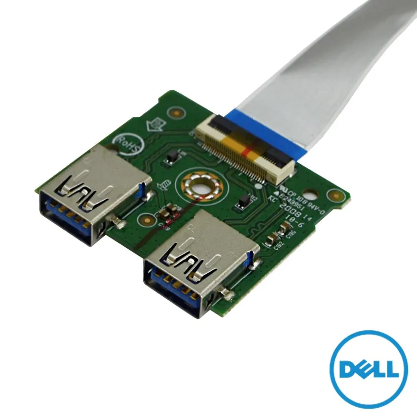 PLACA USB + CABO FLAT MONITOR DELL P2319H P2319HC 715G9655-T0C-000-0H4K