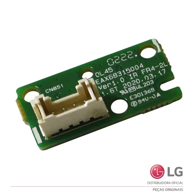 PLACA DO SENSOR MINI SYSTEM LG XBOOM OL45 EBR87036607 EAX68315004 | ORIGINAL