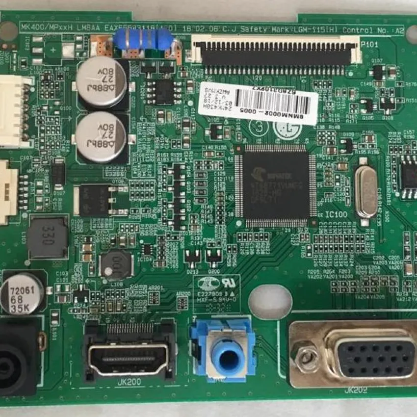 PLACA PRINCIPAL LG 24MK430 24MK430H EAX65543118 EBR87493201