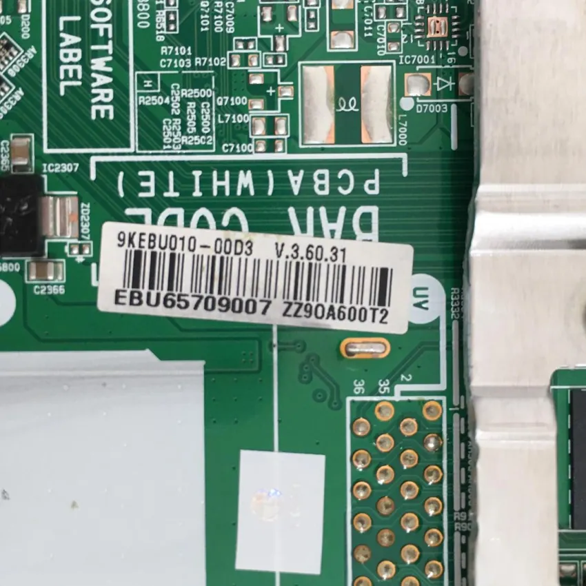 PLACA PRINCIPAL 43UM7500 43UM7510 43UM751C 55UM7520 55UM761C 55UM7650 CRB38040701 EBU65704901 EAX68253605 (SEMI NOVA)