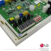 PLACA PRINCIPAL / POTÊNCIA COM DISPLAY CONDENSADORA LG AR CONDICIONADO ARUN100BLS4 EBR79727502 EAX64524902 | ORIGINAL