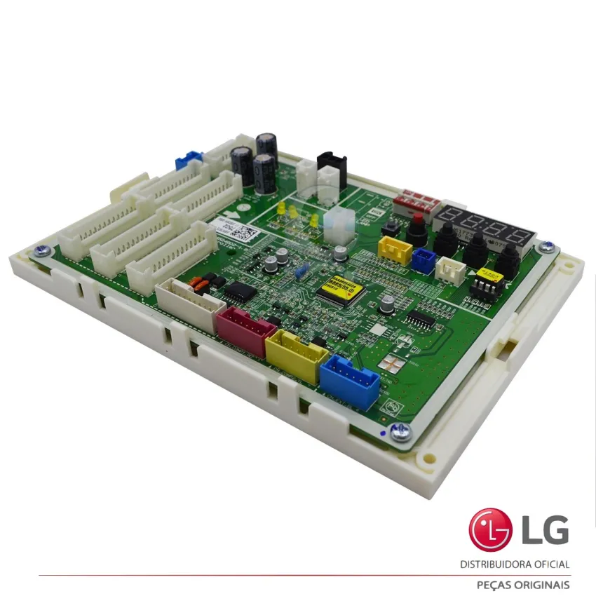 PLACA PRINCIPAL / POTÊNCIA COM DISPLAY CONDENSADORA LG AR CONDICIONADO ARUN100BLS4 EBR79727502 EAX64524902 | ORIGINAL