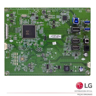 PLACA PRINCIPAL LG 27GK750F 27GK750F-B EBR85227702 EBU64508601 EAX67687204 NOVA | ORIGINAL