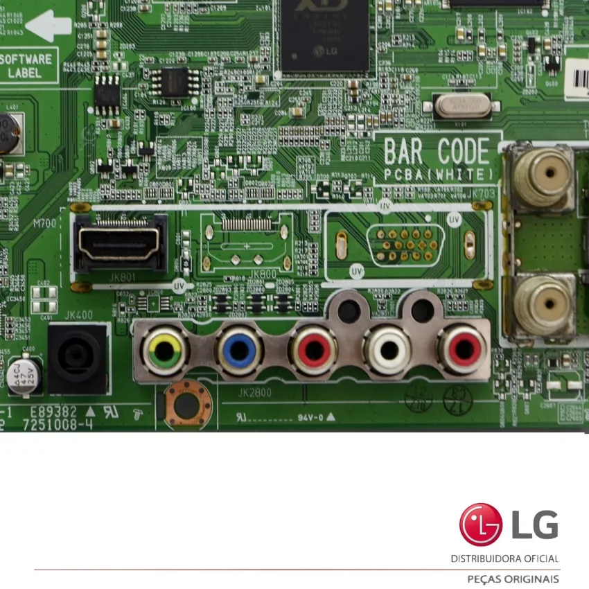 PLACA PRINCIPAL 28LB600B-PS EBU62348301 EBU62307001 EAX65416405 | SEMI NOVA
