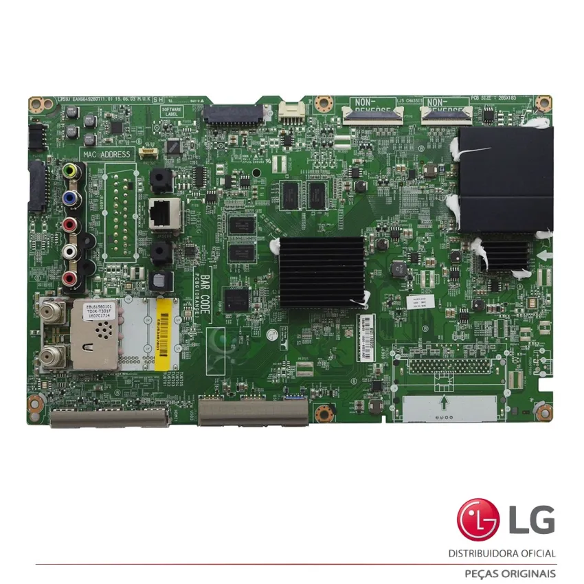 PLACA PRINCIPAL LG 60UF7700 65UF7700 EBU63487801 EAX66492807 NOVO | ORIGINAL