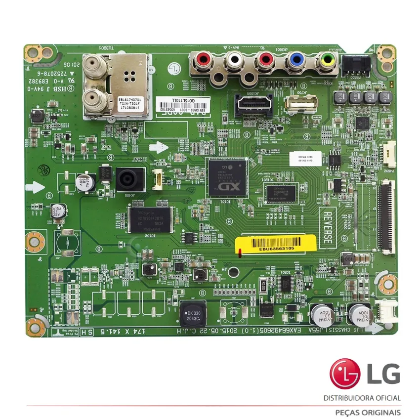 PLACA PRINCIPAL LG 32LF510 32LF510B  EBU63563105 EAX66492605 | ORIGINAL