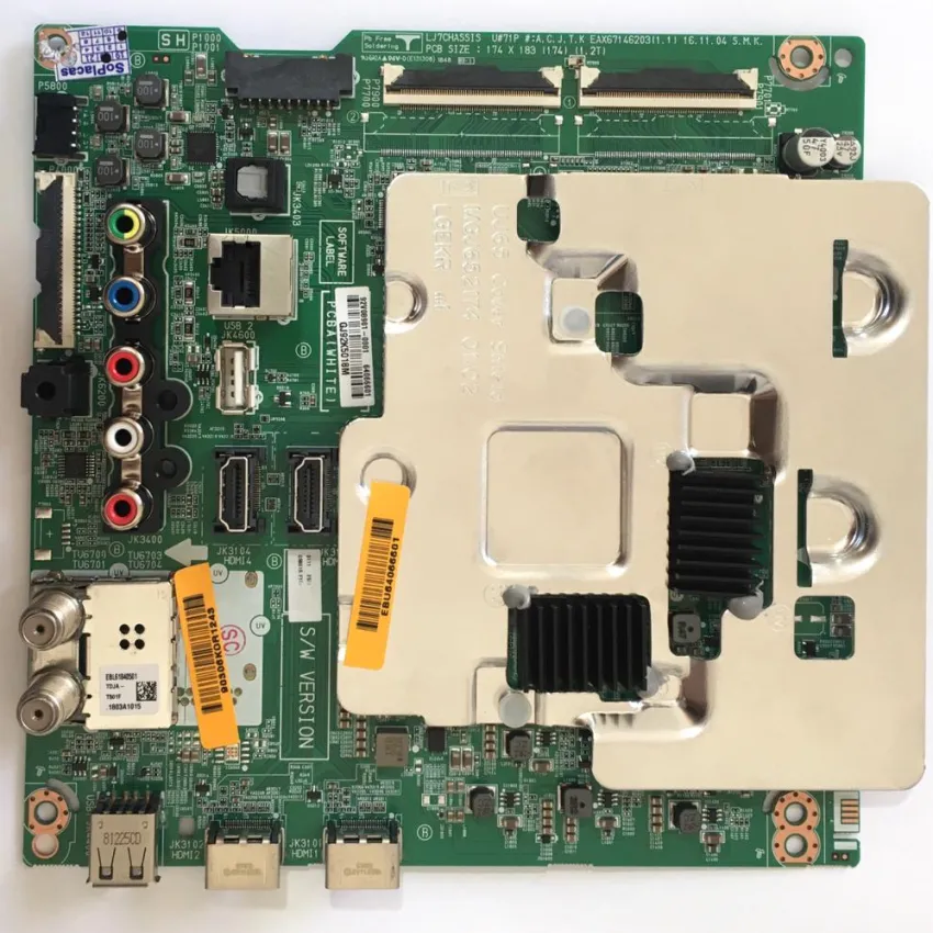 PLACA PRINCIPAL 49UJ7500 EAX67146203 EBU64066601 (SEMI NOVA)