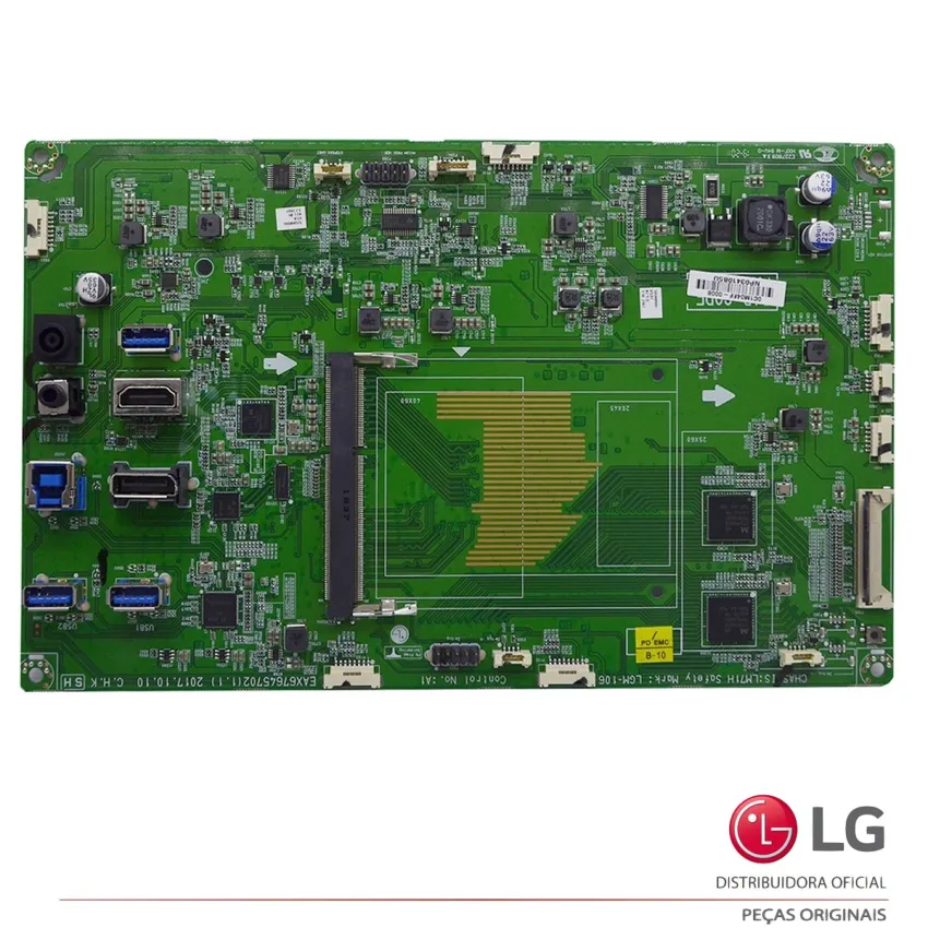 PLACA PRINCIPAL LG 32GK850G-B 32GK850 EBU64422603 EAX67645702 - ORIGINAL