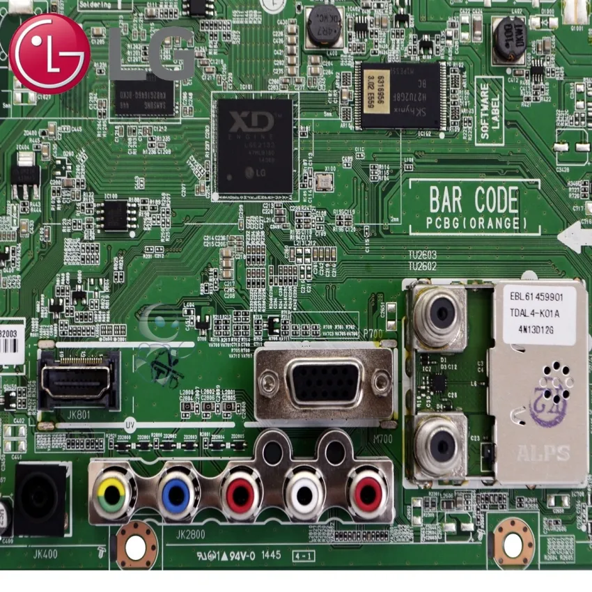 PLACA PRINCIPAL LG 24MN33N 24MN33N-PC 24MN33N-PCQ EBU62543012 EBU62543004 EAX65533105 | VERIFICAR FINAL DO MODELO