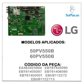 PLACA PRINCIPAL 42PT250B 42PT350B 50PT250B 50PT350B EBU61122736 EBT61405075 EBT61778201 EAX63425903(0) (SEMI NOVA)