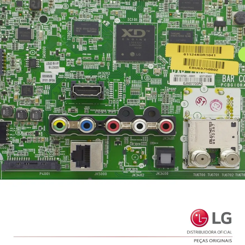 PLACA PRINCIPAL LG 49LH5600 49LH5700 EBU63750802 EBU63765701 EAX66851605 | ORIGINAL