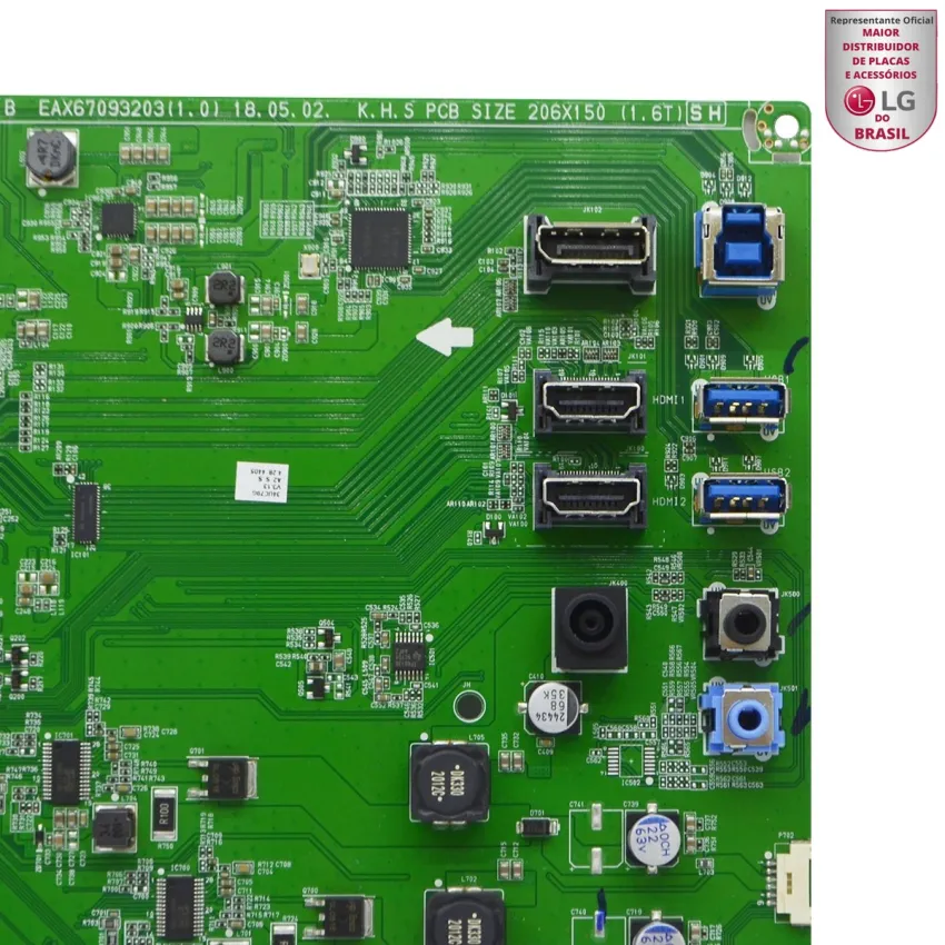 PLACA PRINCIPAL LG 34UC79G 34UC79G-B 34UC79G-BG EBU63805201 EBU63805204 EAX67093203 | ORIGINAL