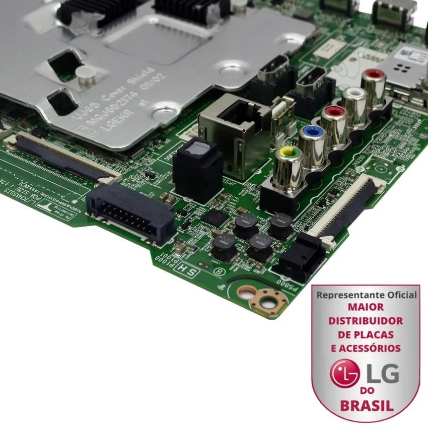 PLACA PRINCIPAL LG 55UJ6545-SE.AWZTLSZ  55UJ6585-SD.AWZTLSZ  EBU64085801 EAX67476203 | ATENÇÃO AO SUFIXO
