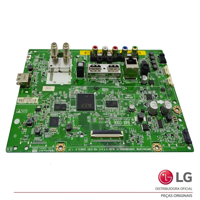 PLACA PRINCIPAL LG 24MT49S-PS EBU64091101 EBU64028303 EAX67285206 NOVA | ORIGINAL