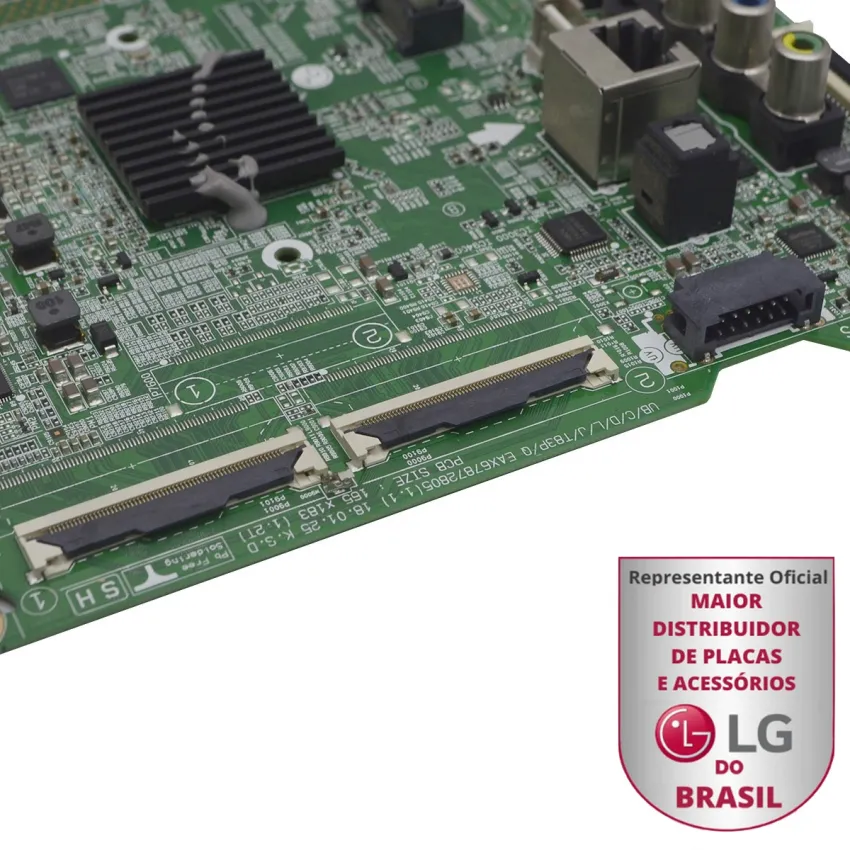 PLACA PRINCIPAL LG 55UK6360PSF-AWZWLJZ EBU64752908 EBU64706705 CRB38071401 EAX67872805 ORIGINAL | ATENÇÃO AS VERSÕES