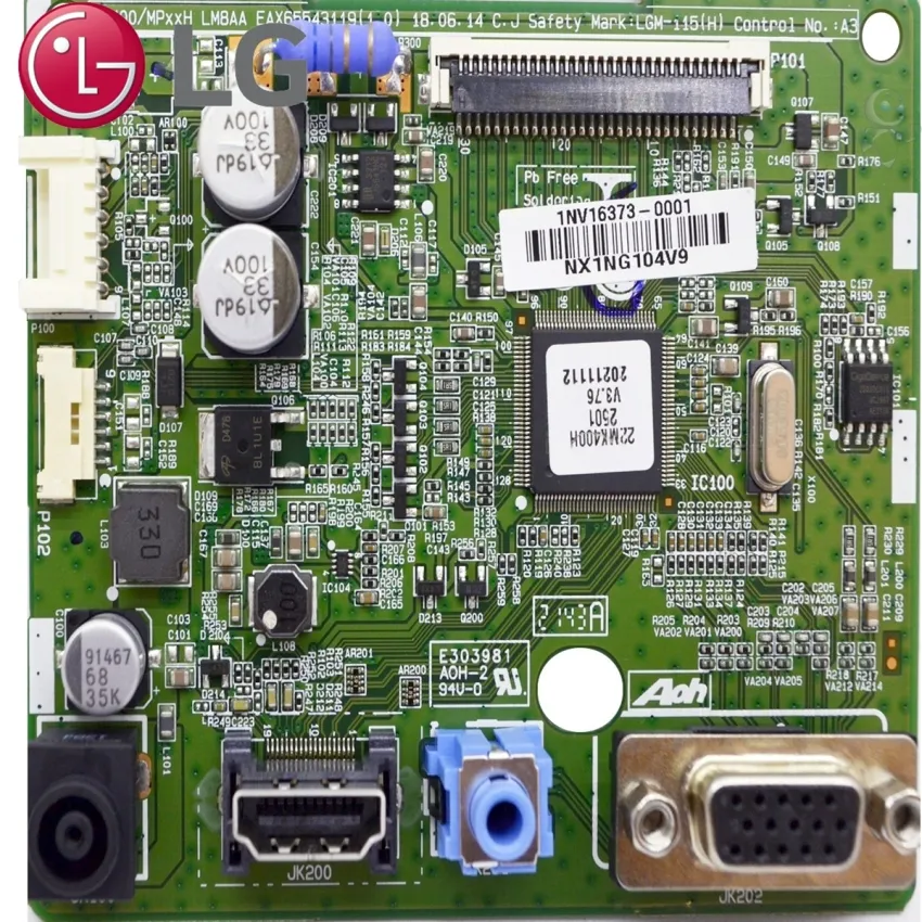 PLACA PRINCIPAL 22MK400H 22MK400H-B EBU64842801 EBR87208401 EAX65543119 | ORIGINAL