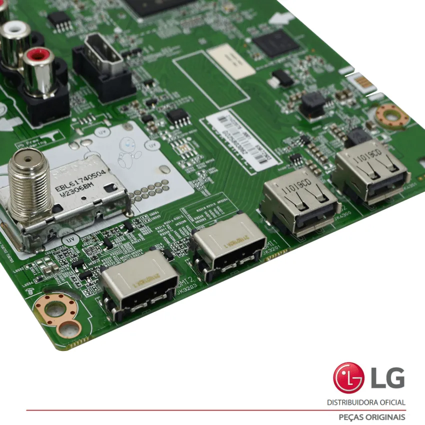 PLACA PRINCIPAL LG 43LM6300 43LM631C0SB 43LM6370 EBU65672503 CRB38267101 EAX68209006 - ORIGINAL