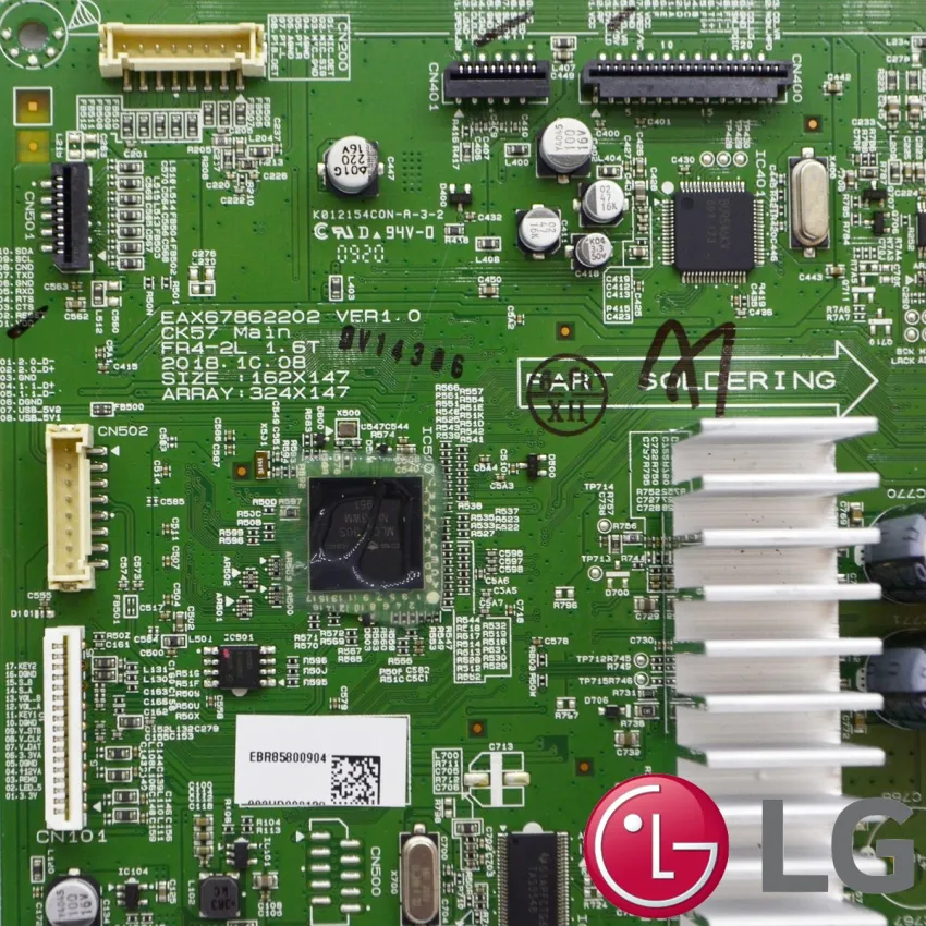 PLACA PRINCIPAL LG CK56 EBR85800904 EBR85800905 EBR85800925 EBR85800924 EAX67862202 NOVA | ORIGINAL
