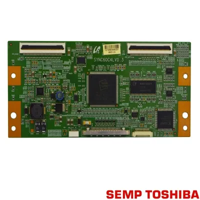PLACA T-CON TOSHIBA SYNC60C4LV0.3 40RV525R LC4046FDA LC4045F | SEMI NOVA