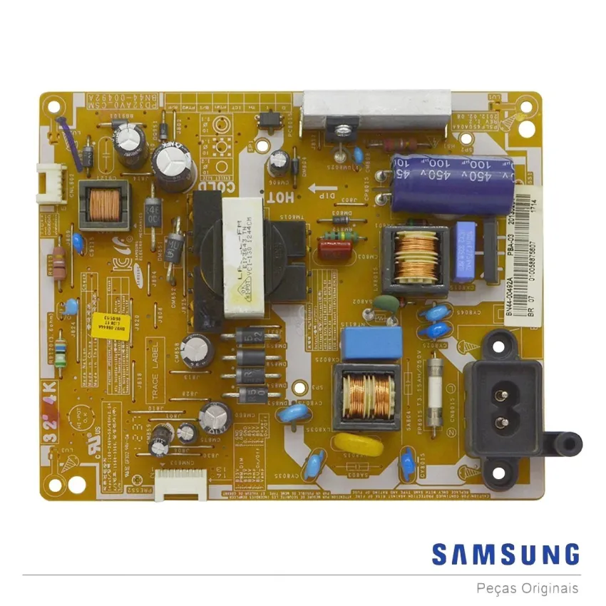 PLACA FONTE SAMSUNG BN44-00492A UN32EH4000GXZD UN32EH4500GXZD UN32EH4003GXZD