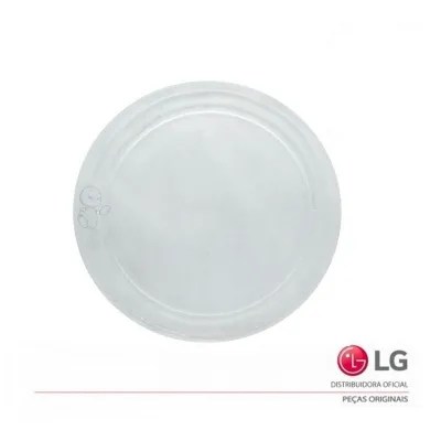 PRATO GIRATÓRIO DE MICROONDAS LG DIÂMETRO: 30,5CM MH7044 MH7047 MH7057 3390W1A044B - ORIGINAL