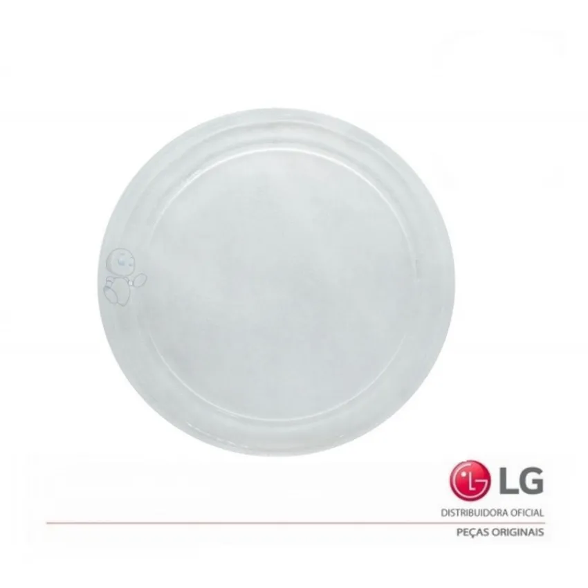 PRATO GIRATÓRIO DE MICROONDAS LG DIÂMETRO: 30,5CM MH7044 MH7047 MH7057 3390W1A044B - ORIGINAL