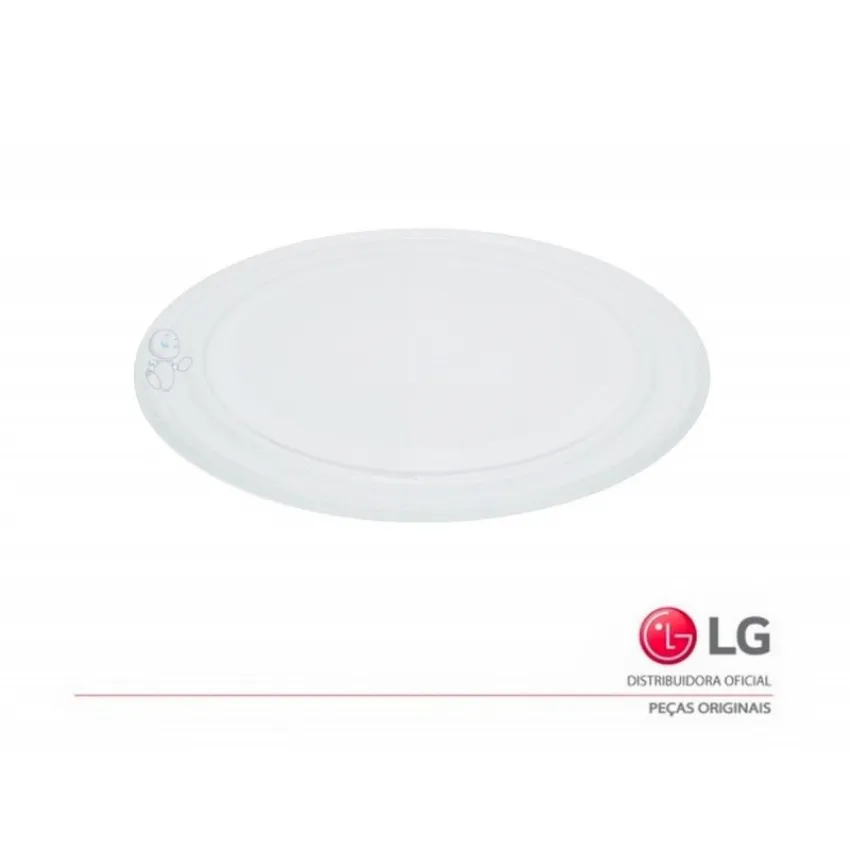 PRATO GIRATÓRIO DE MICROONDAS LG DIÂMETRO: 30,5CM MH7044 MH7047 MH7057 3390W1A044B - ORIGINAL