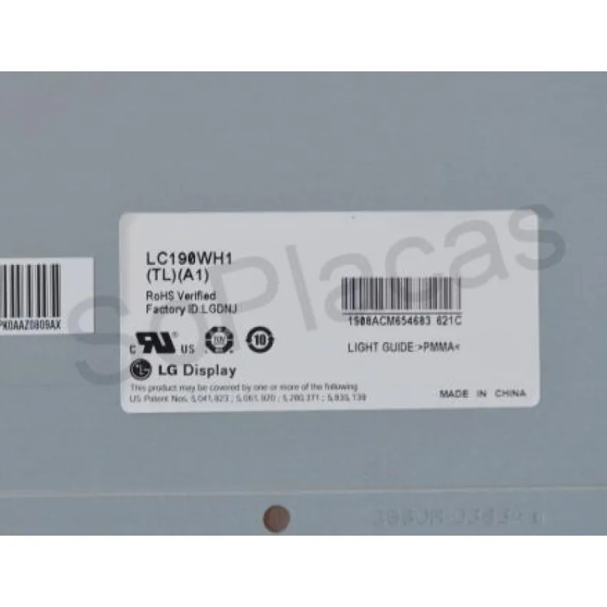 TELA DISPLAY LCD LG LC190WH1 (TL) (A1)