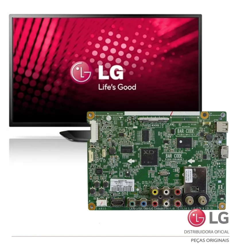 PLACA PRINCIPAL 32LN5400 39LN5400 42LN5400 47LN5400 EAX64910708 EBU61993401 EBU61993411 - ORIGINAL