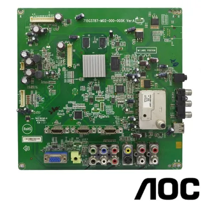 PLACA PRINCIPAL AOC LC32W053 715G3787-M02-000-005K |  SEMI NOVA
