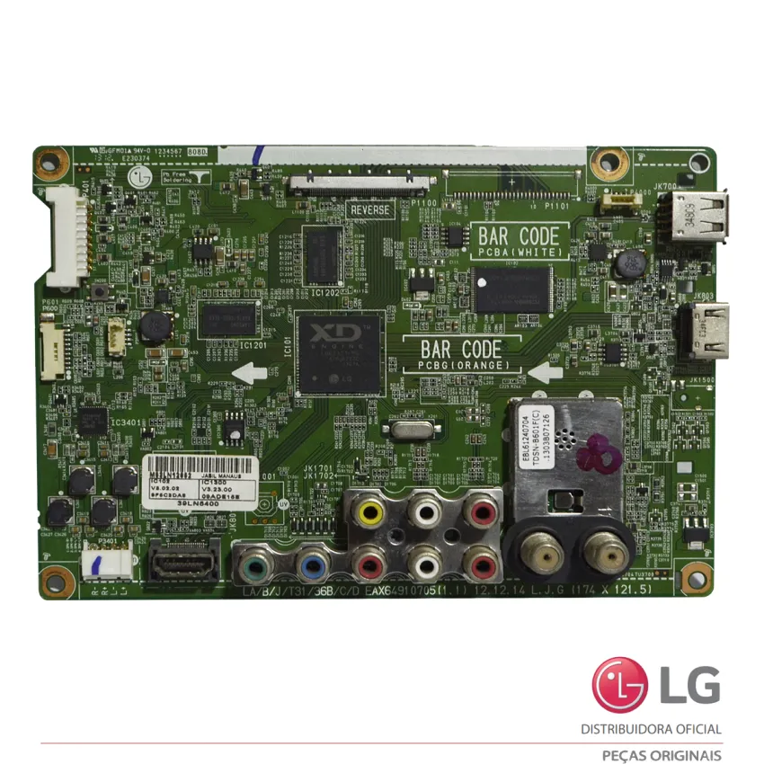 PLACA PRINCIPAL LG 32LN5400 39LN5400 42LN5400 47LN5400 50LN5400 55LN5400 EBU62032301 EBR76807601 | ORIGINAL