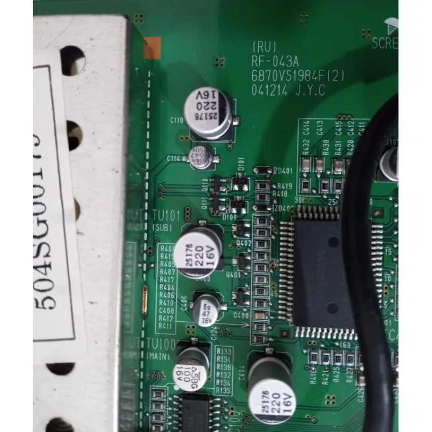 PLACA PRINCIPAL LG RP-42PX11 6870VS1984F - SEMI NOVA