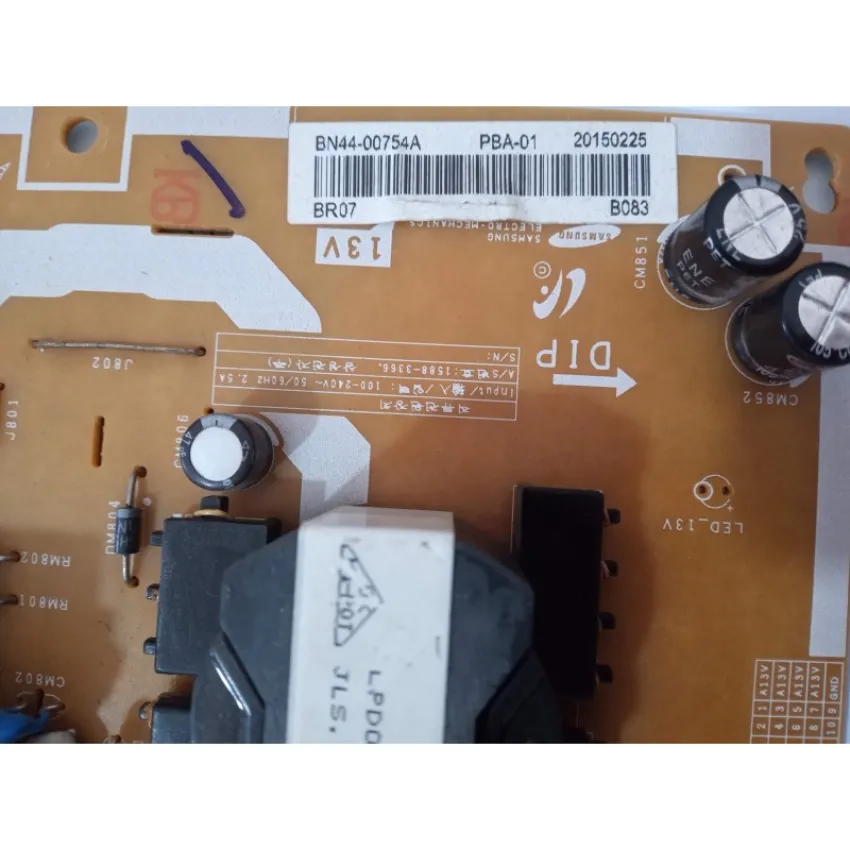 PLACA FONTE SAMSUNG BN44-00754A UN40H4203 UN40H5103 (SEMI NOVA)