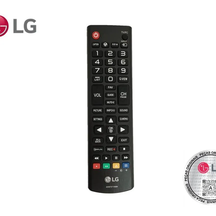 CONTROLE REMOTO LG 32LB5600 32LB560B 39LB5600 42LB5600 47LB5600 50LB5600 55LB5600 | AKB73715689