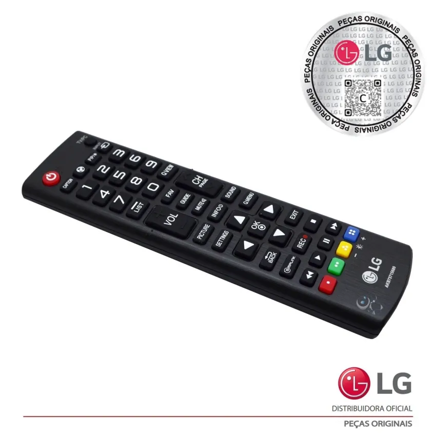 CONTROLE REMOTO LG 32LB5600 32LB560B 39LB5600 42LB5600 47LB5600 50LB5600 55LB5600 | AKB73715689