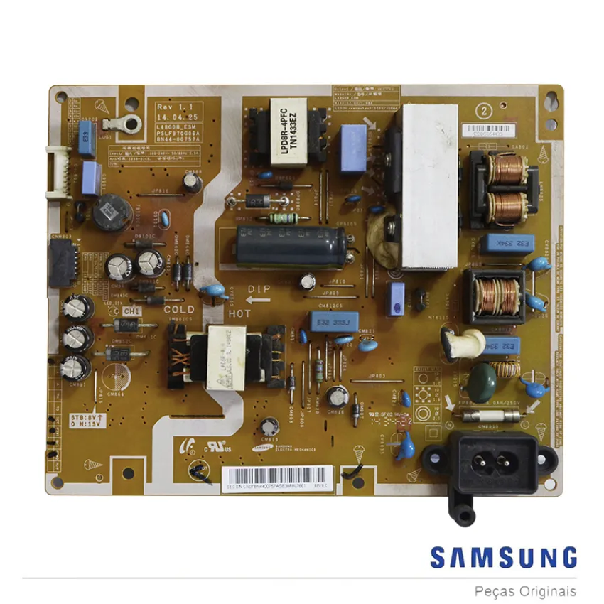 PLACA FONTE SAMSUNG BN44-00757A UN48H4200AG (SEMI NOVA)