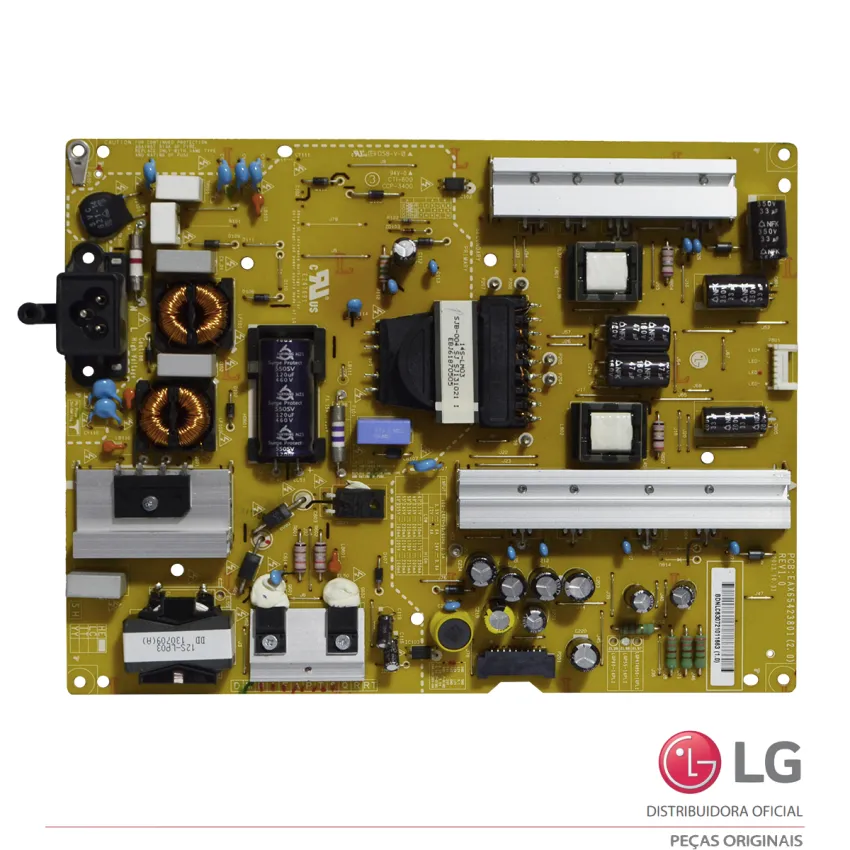 PLACA FONTE LG 55LB5600 55LB6500 55LB6200 55LF5850 55LY540 EAY63072106 EBR78638401 EAY63072101 - ORIGINAL