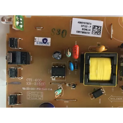 PLACA FONTE LG DP122-P EBR75859701 EAX65044203